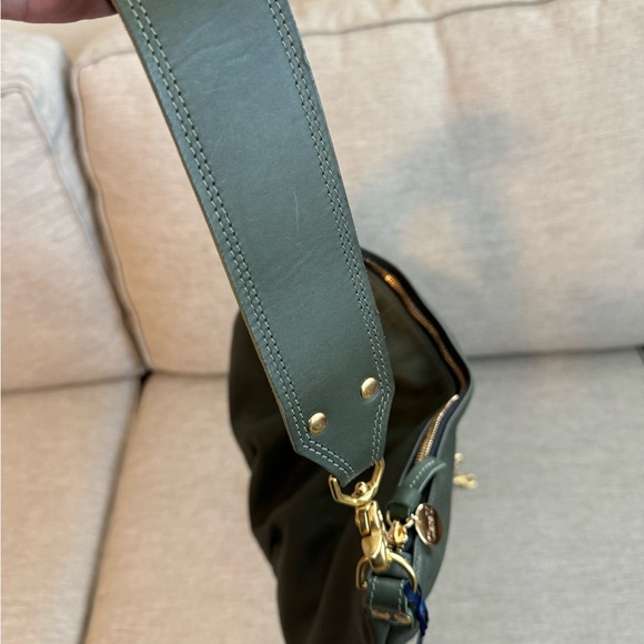 NWT Clare V Moyen Messenger Green - Picture 3 of 16